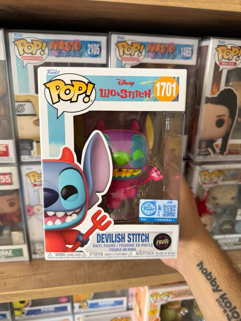 Devilish Stitch (Blacklight Chase) #1701 — вигляд спереду