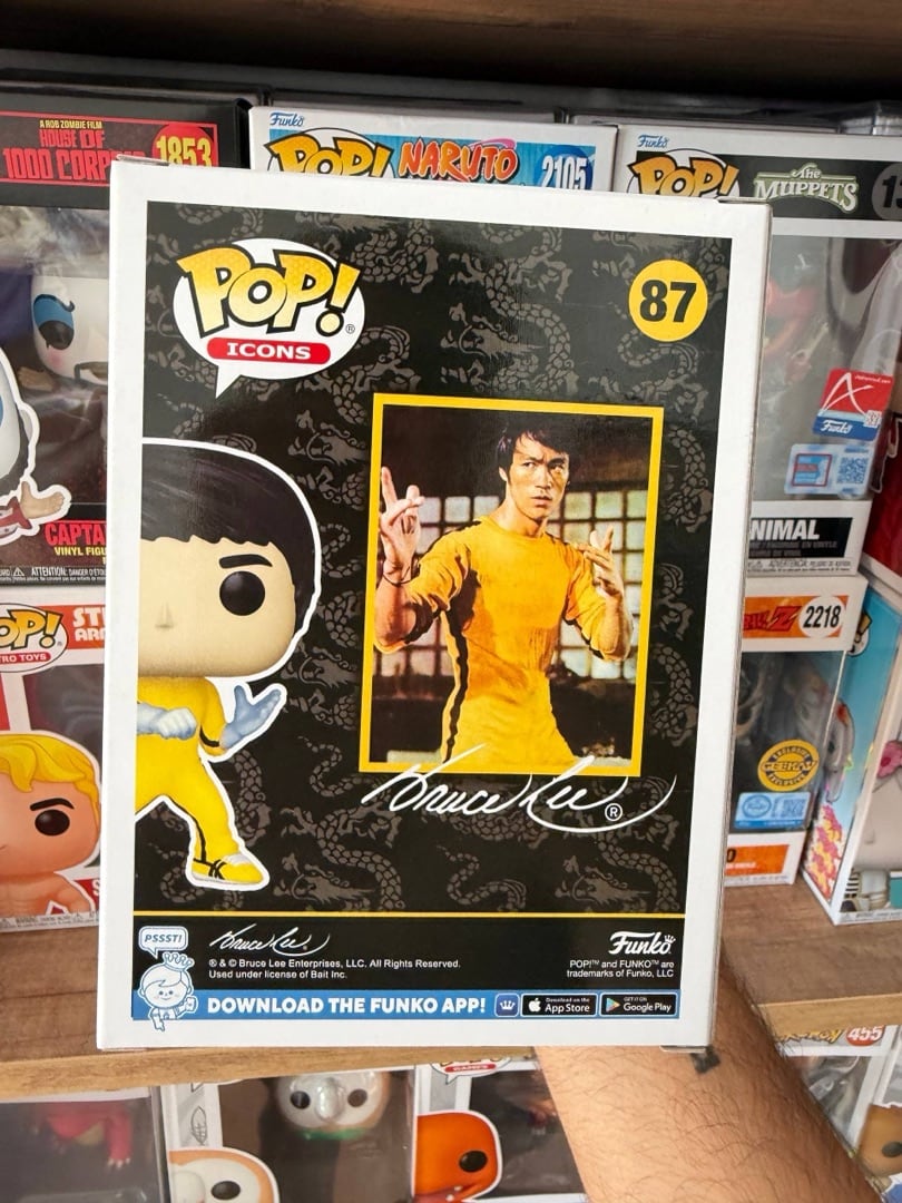 Bruce Lee #87 — вигляд ззаду