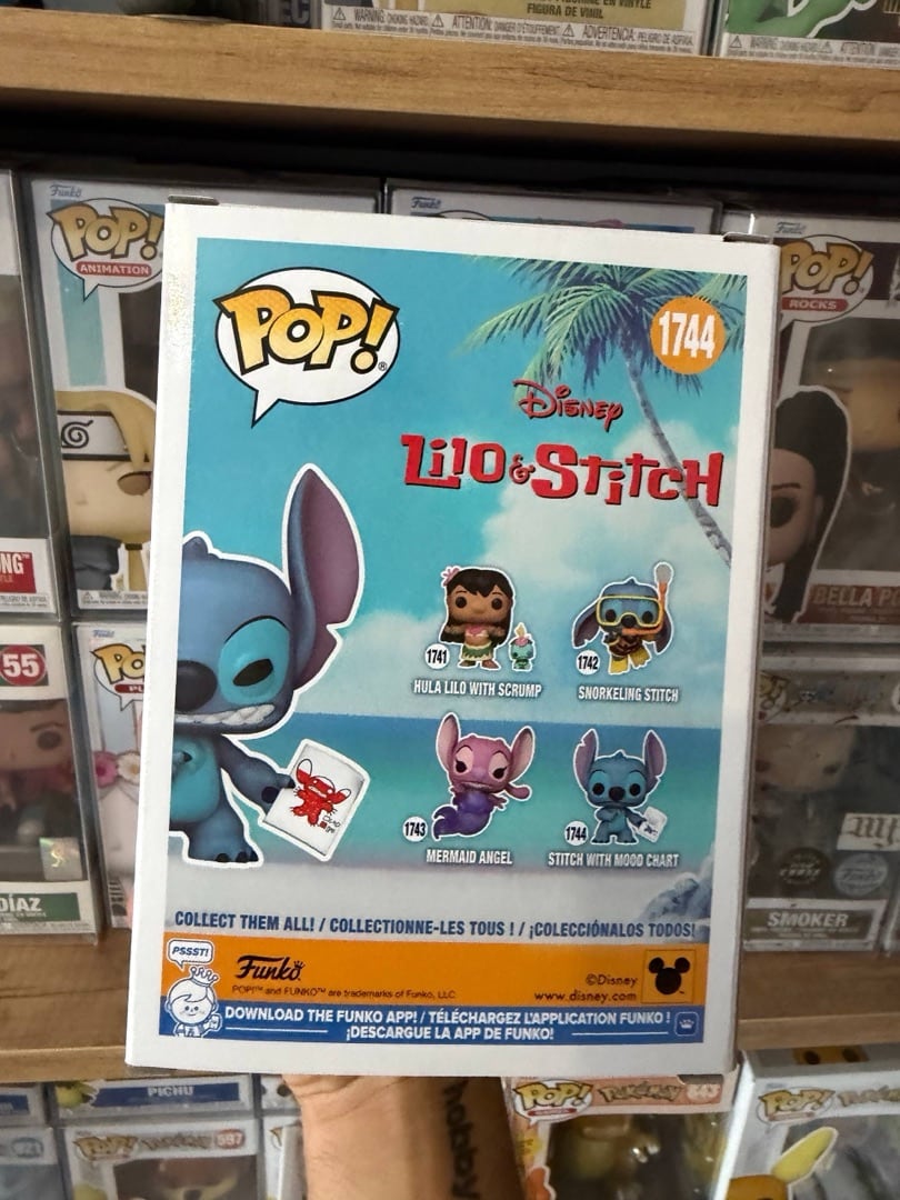 Stitch with mood chart (Chase) #1744 — вигляд ззаду
