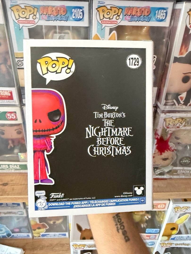 Jack Skellington #1729 — вигляд ззаду