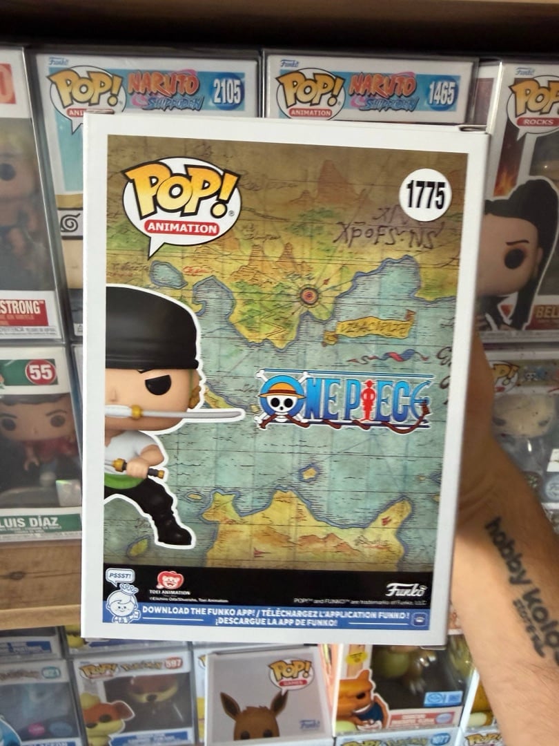 Roronoa Zoro (Chase) #1775 — вигляд ззаду