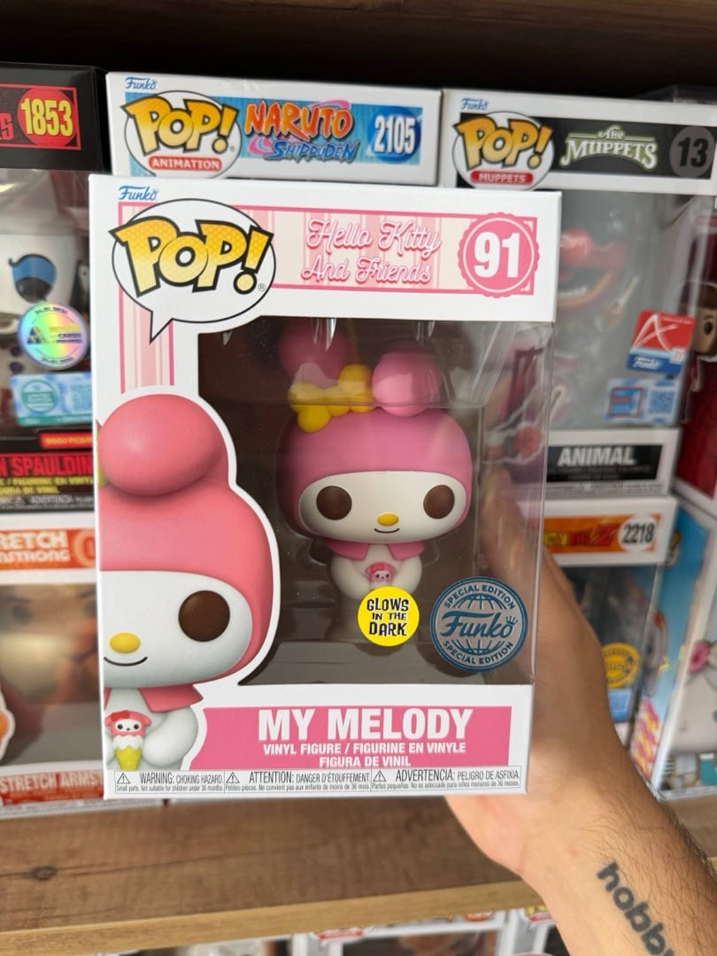 My Melody (Glow in the dark) #91 — вигляд спереду