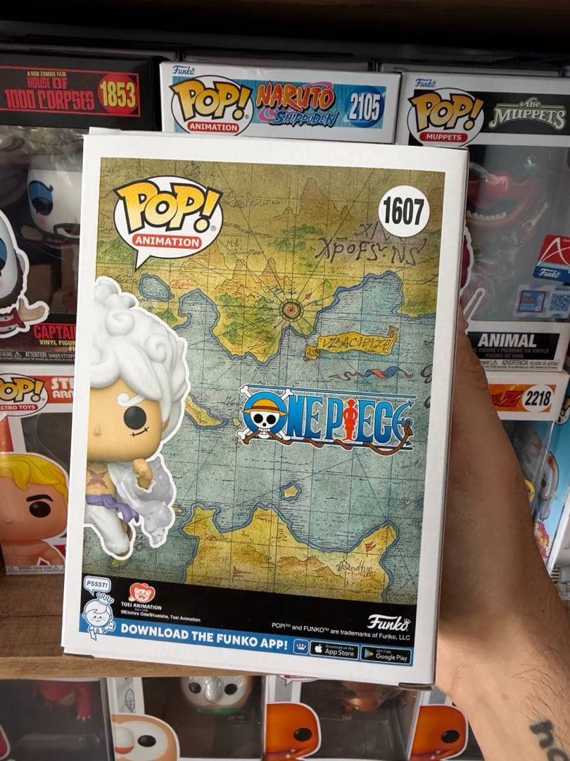 Luffy Gear Five #1607 — вигляд ззаду