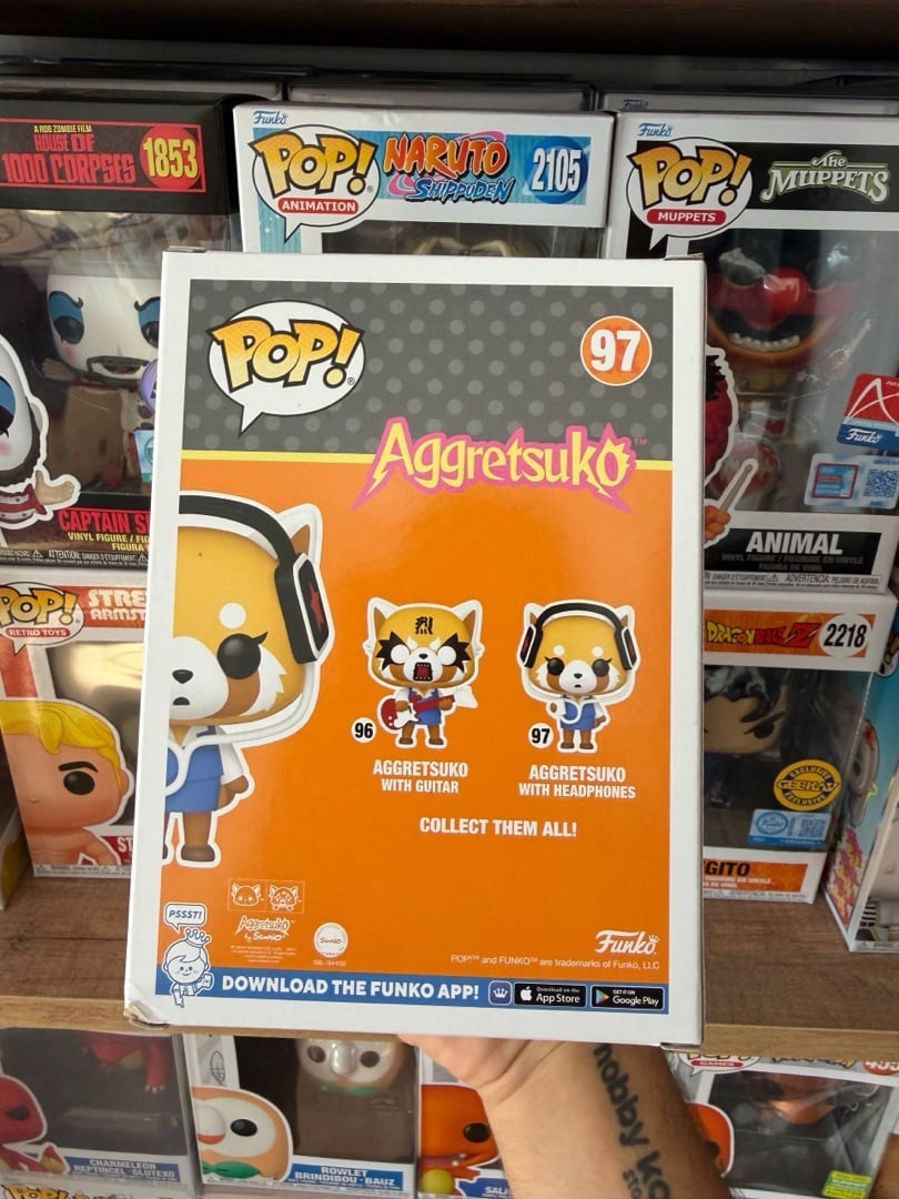 Aggretsuko #97 — вигляд ззаду