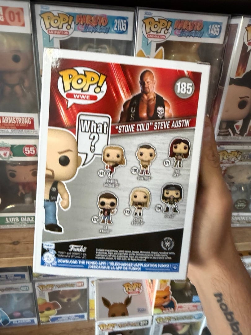 Stone Cold Steve Austin #185 — вигляд ззаду