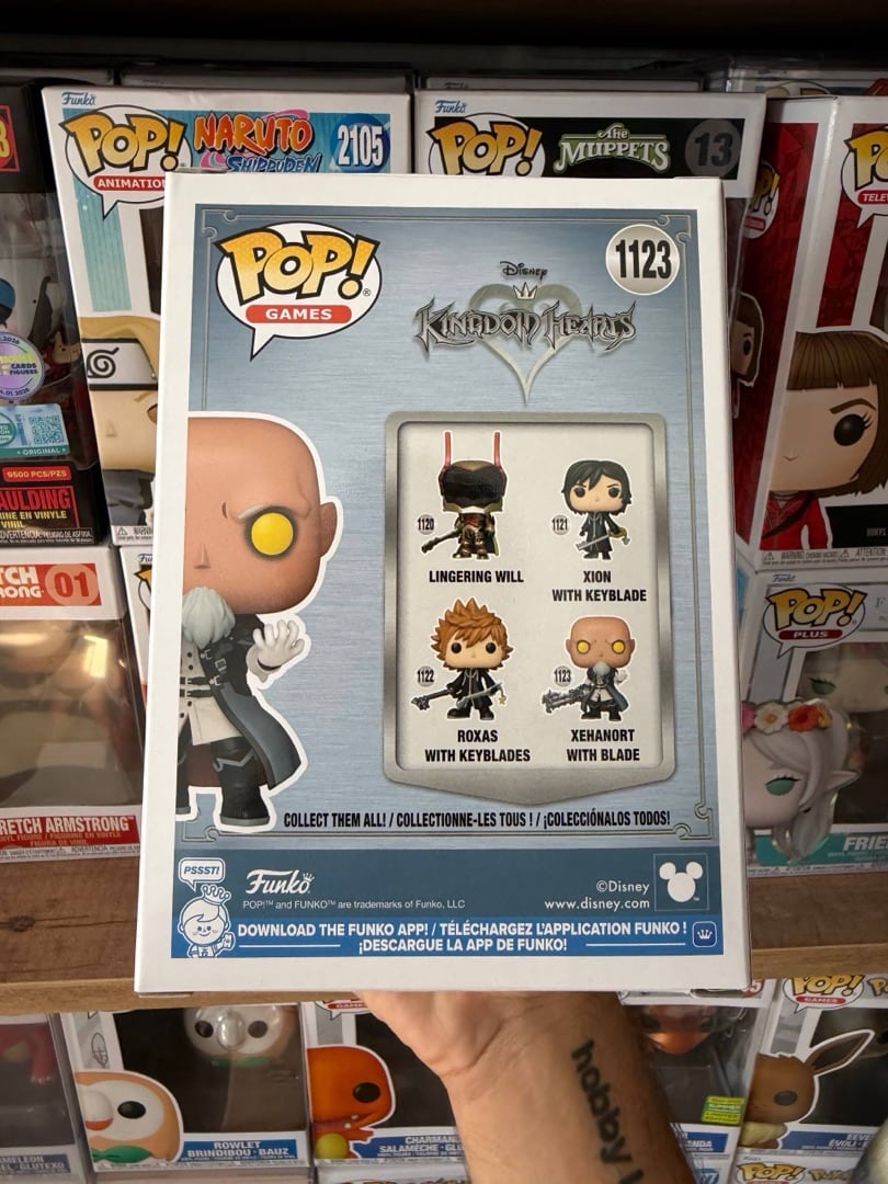 Xehanort with blade #1123 — вигляд ззаду