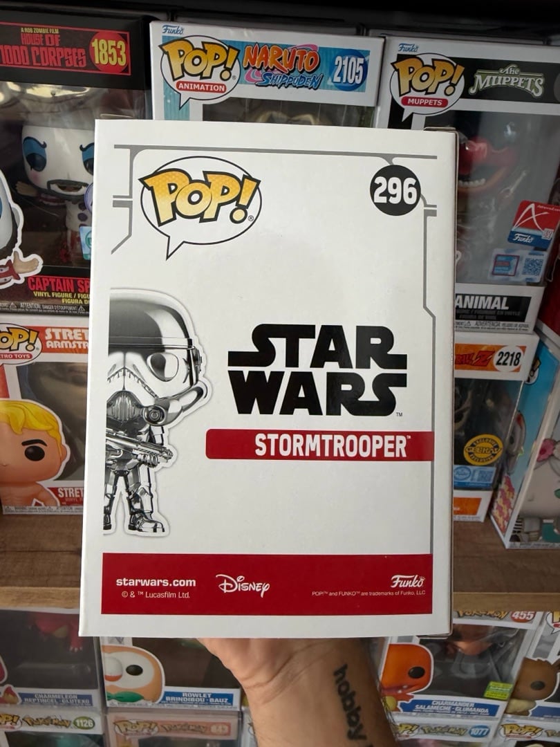 Stormtrooper (Metallic) #296 — вигляд ззаду