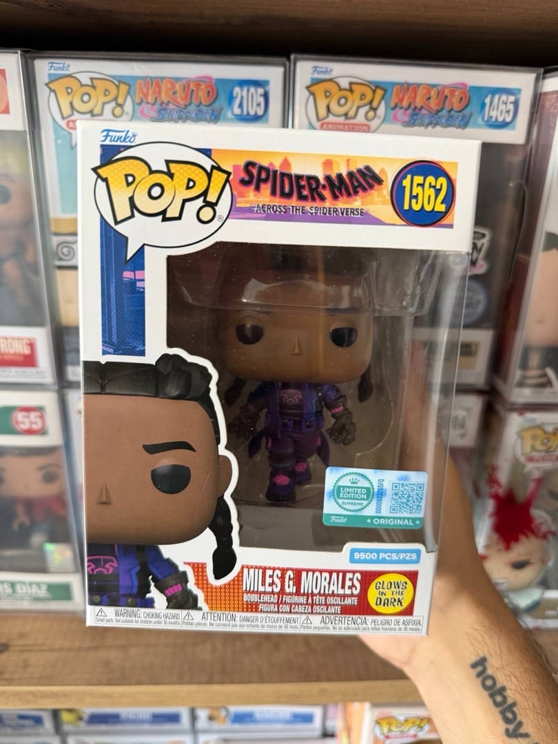 Miles G. Morales (Glow in the dark) #1562 — вигляд спереду