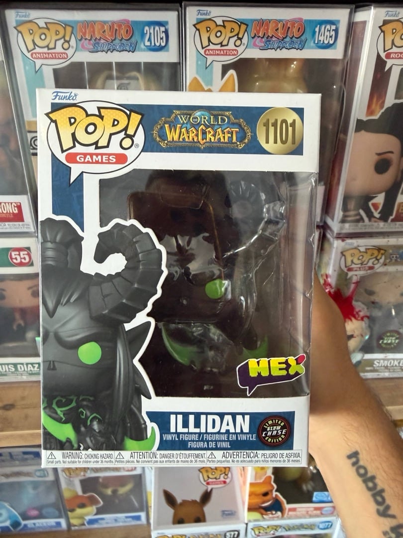 Illidan (Glow Chase) #1101 — вигляд спереду