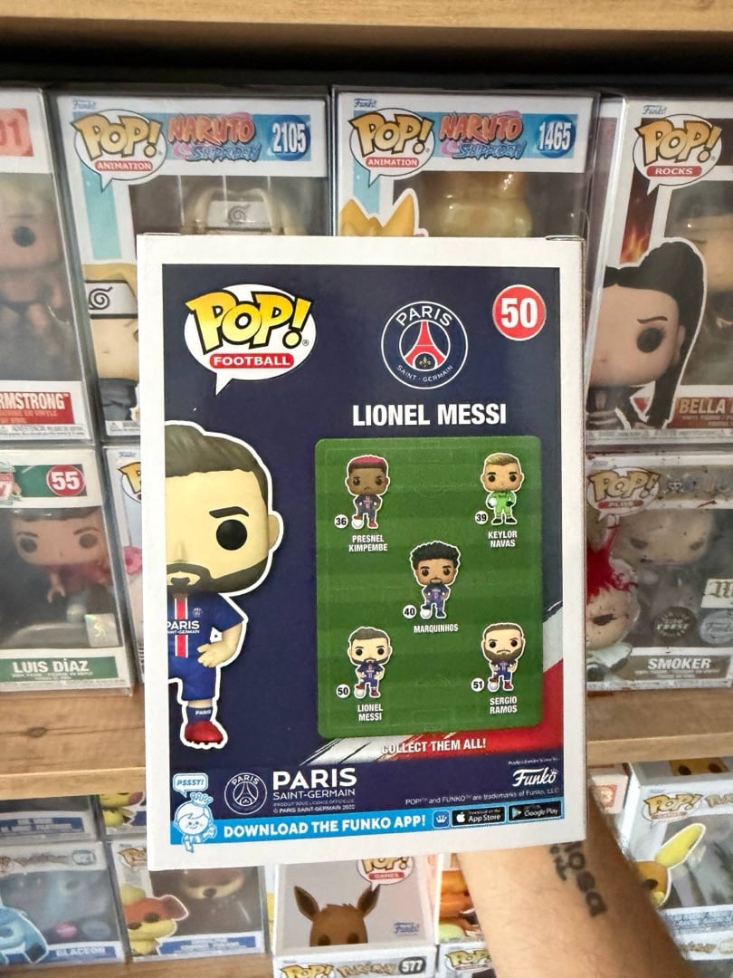 Lionel Messi #50 — вигляд ззаду