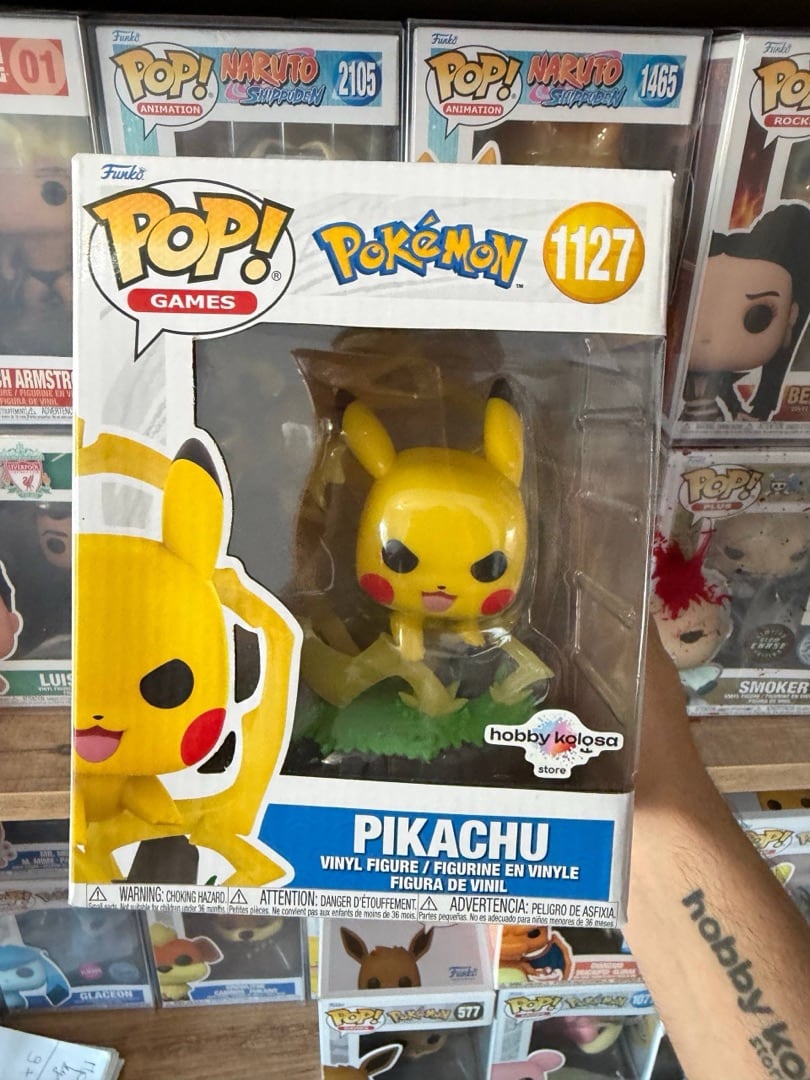 Pikachu #1127 — вигляд спереду